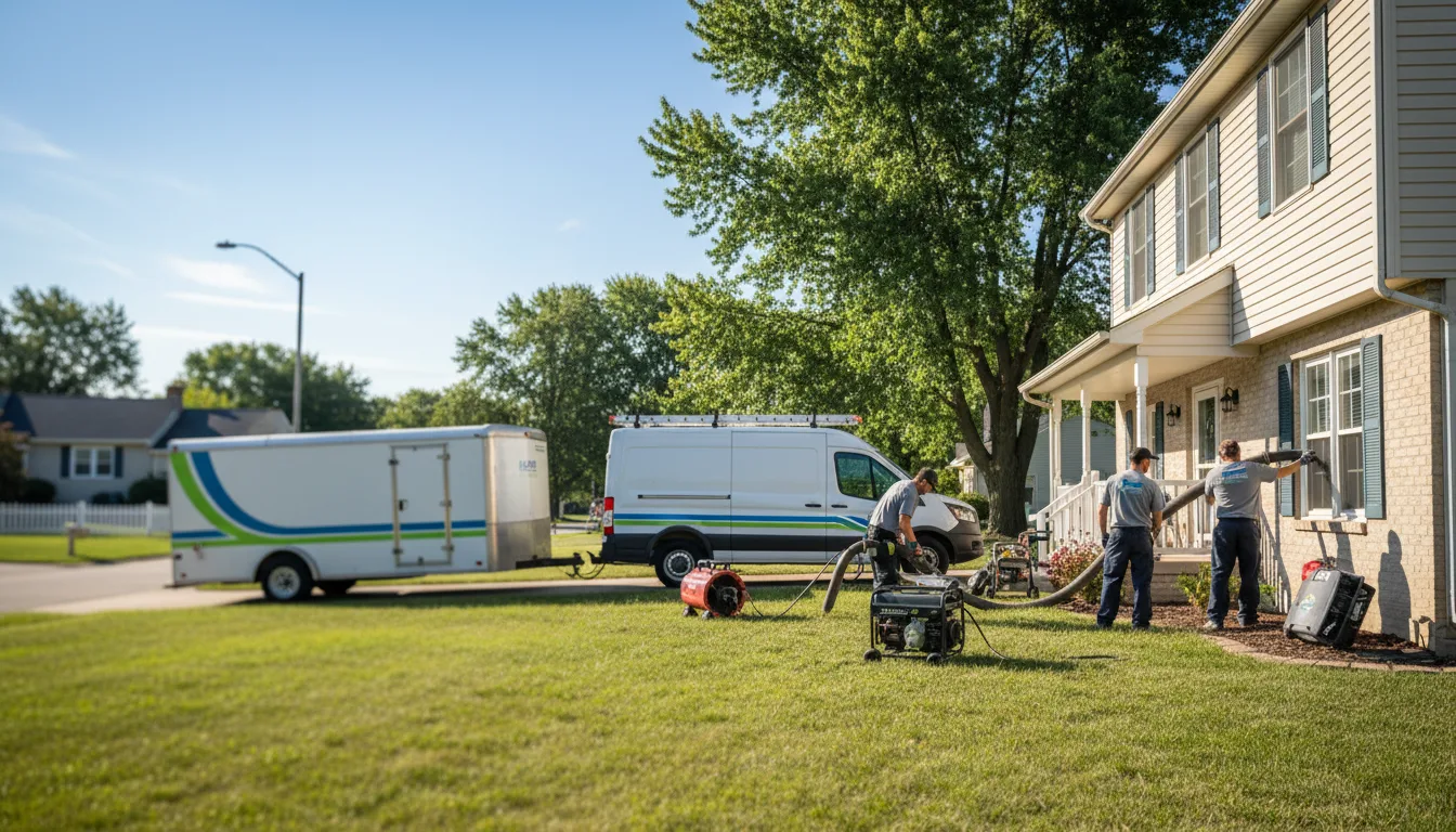 Flooded Basement Restoration And Cleanup With Repair in West Sand Lake, NY near me